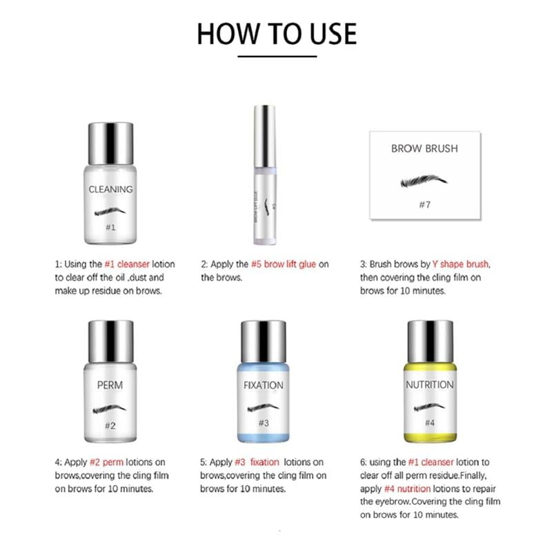 Eyebrow Lamination Kit,Brow Lamination Kit,Professional DIY Eyebrows L