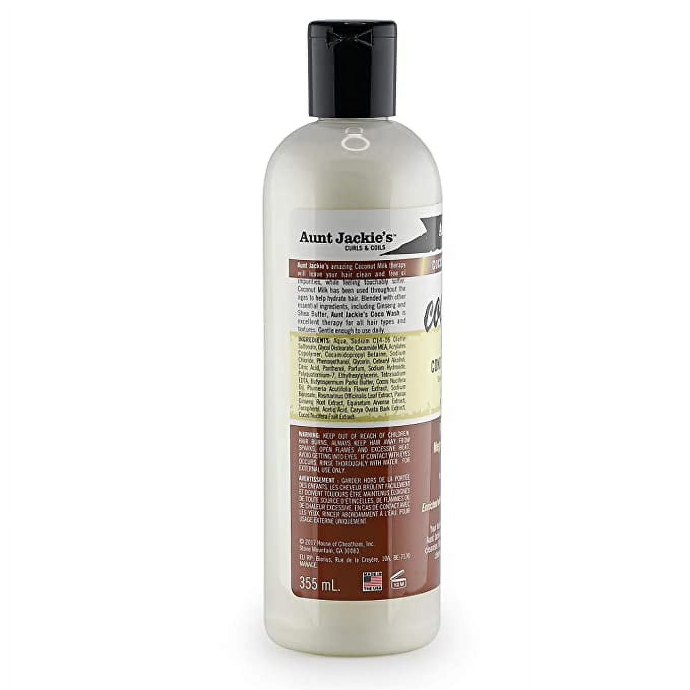 Aunt Jackie's Coconut Crème Recipes Coco Wash Hair Conditioning Clean