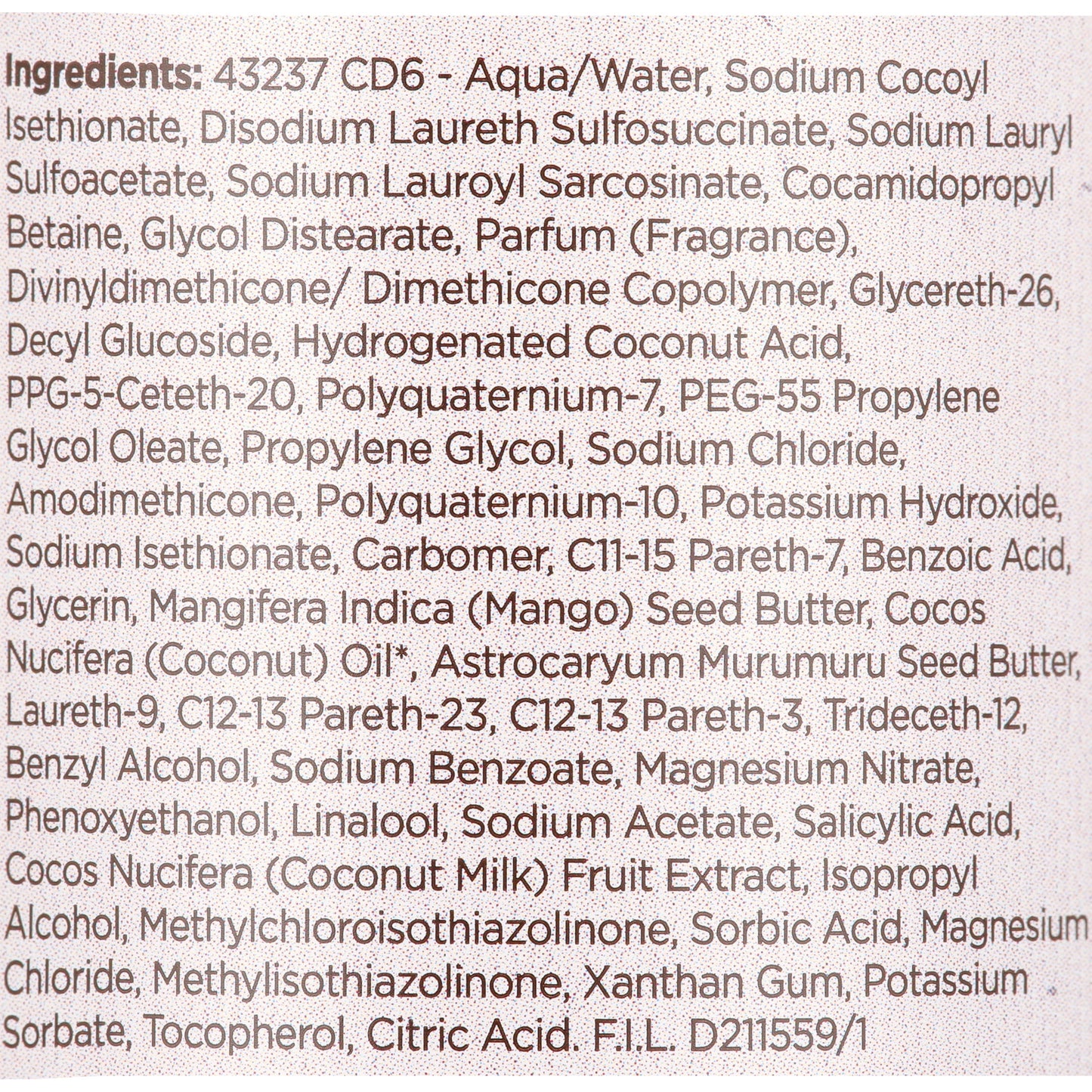 Carol's Daughter Coco Creme Moisturizing Daily Shampoo for Dry Hair, w