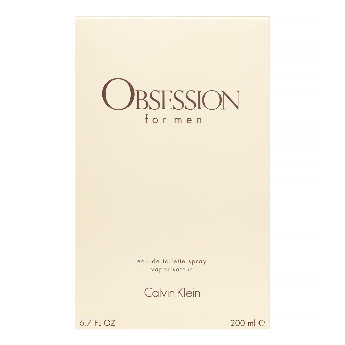 Calvin Klein Obsession Eau De Toilette, Cologne for Men, 6.7 oz