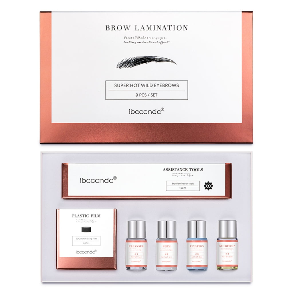Brow Lamination Kit DIY Eye Brow Lift Kit Professional Eyebrow Laminat