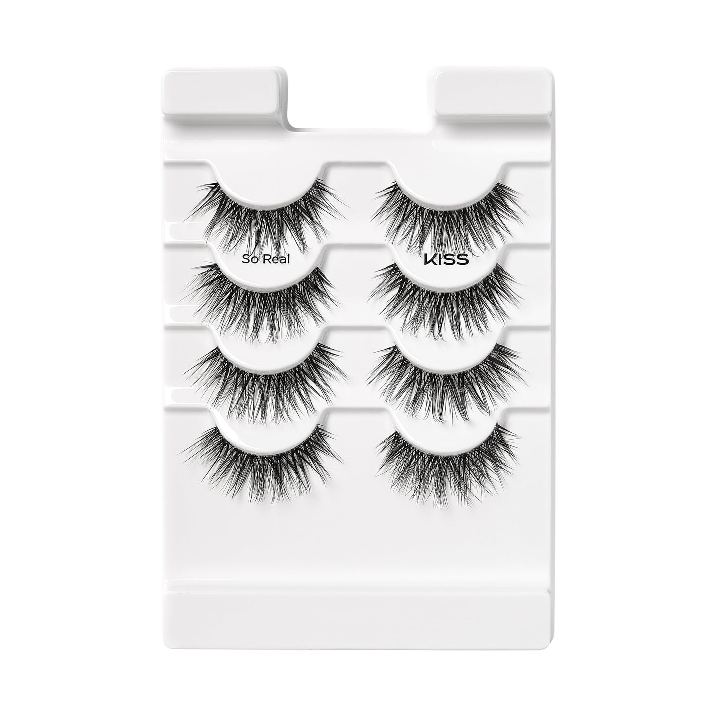 KISS My Lash But Better Fake Eyelashes Multipack, ‘So Real’, Black