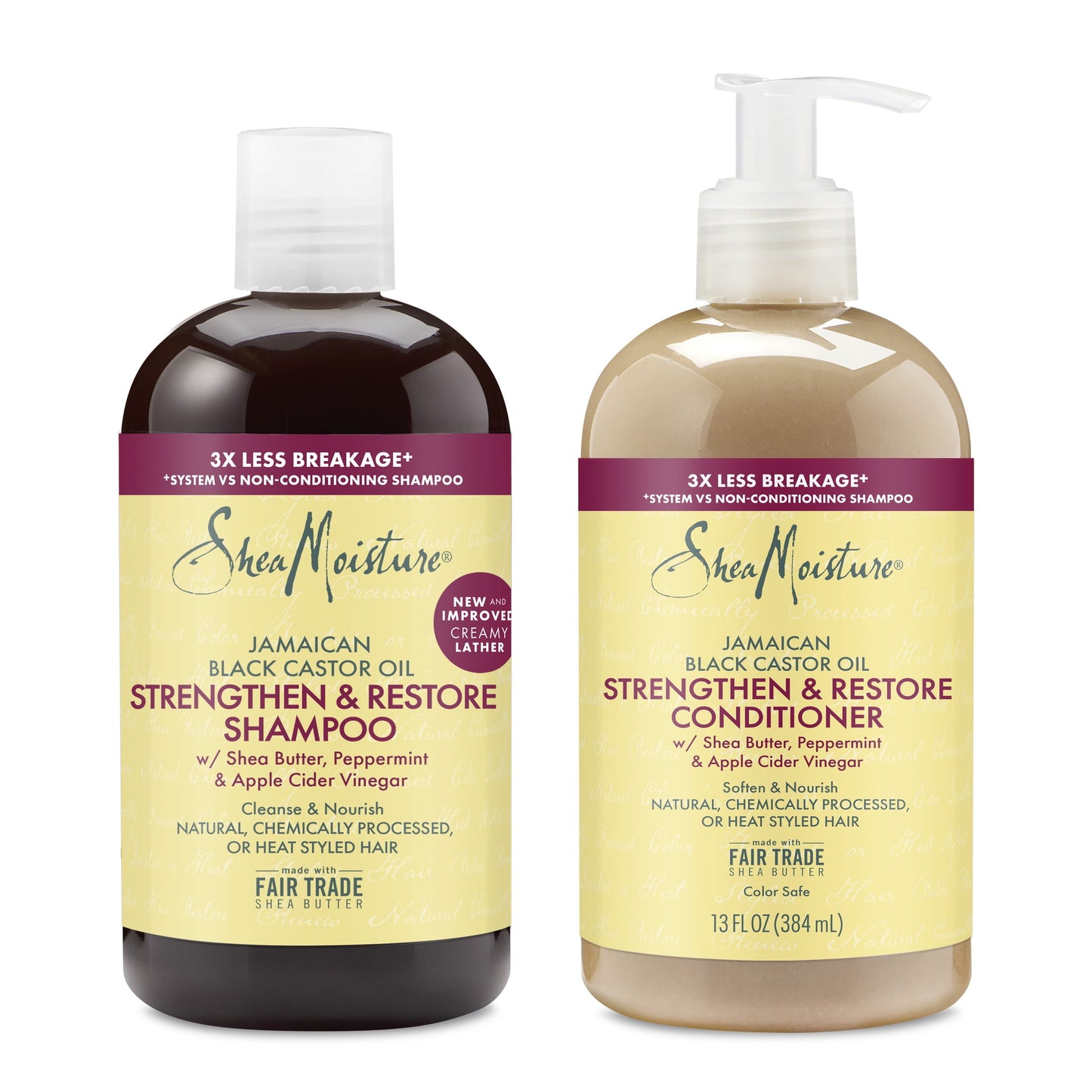 SheaMoisture Jamaican Black Castor Oil Strengthen & Restore Shampoo an