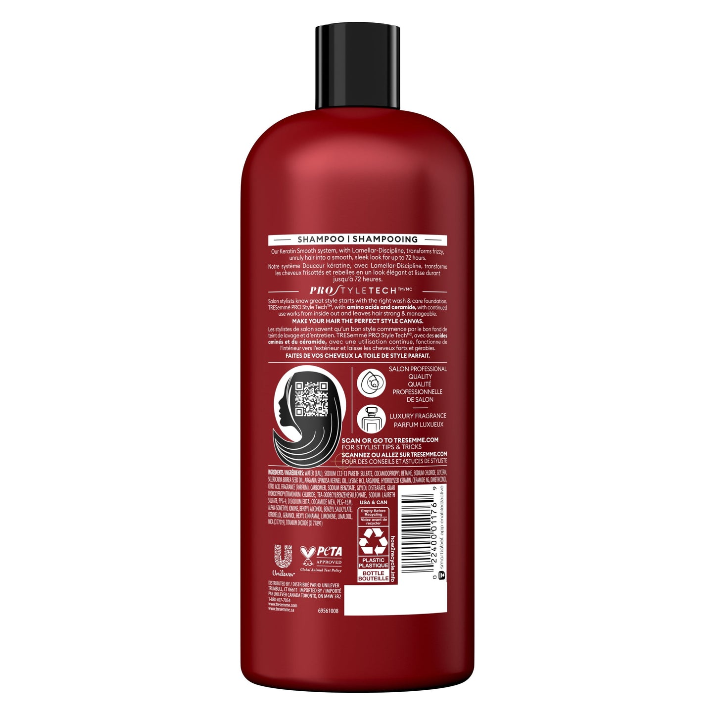 TRESemme Keratin Smooth Shampoo and Conditioner Set for All Hair Types