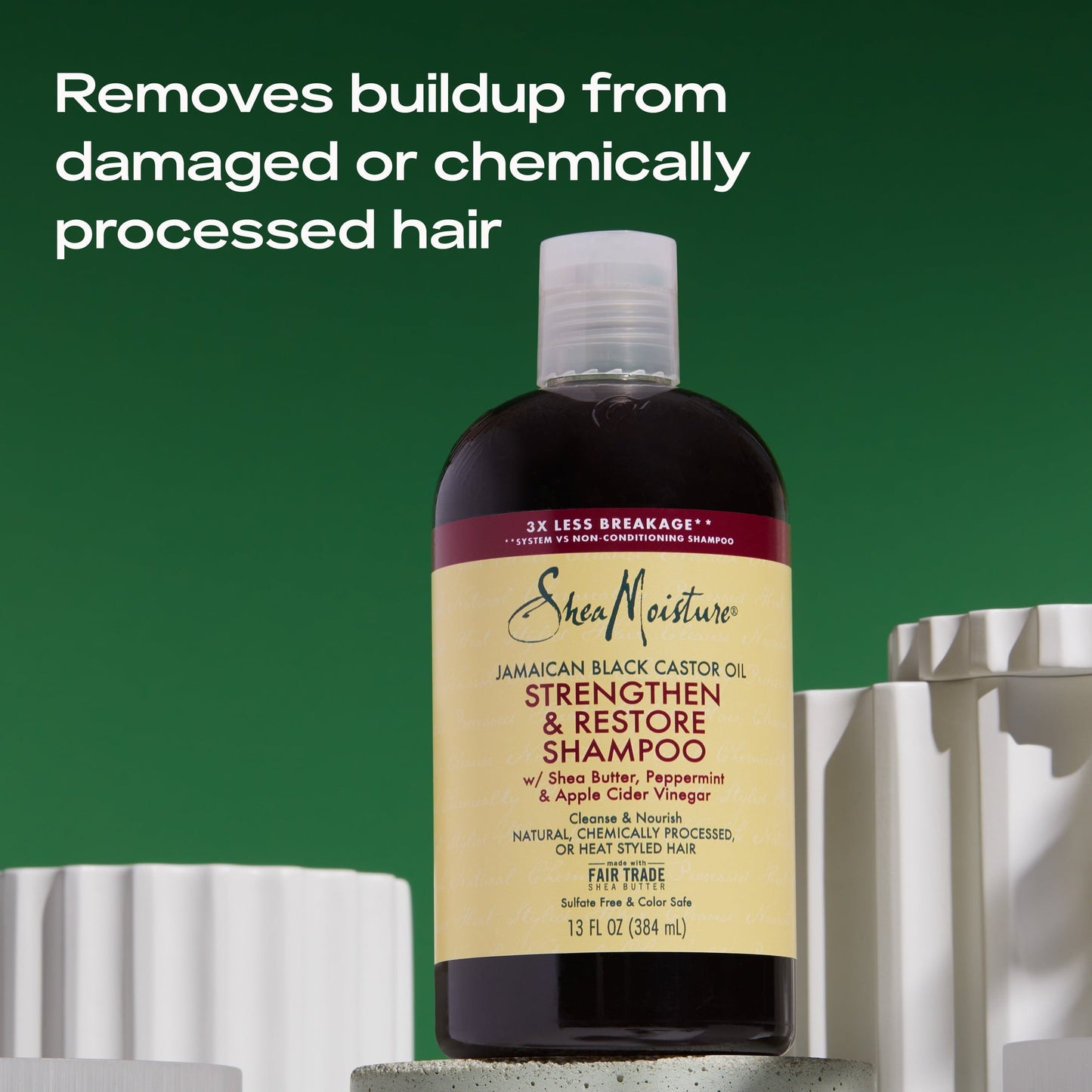 SheaMoisture Jamaican Black Castor Oil Strengthen & Restore Shampoo an