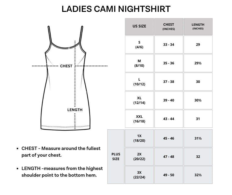 3 Pack: Women's Cami Sleeveless Slip On Night Gown - Chemise Nightgown