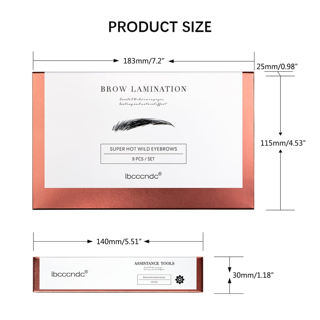Brow Lamination Kit DIY Eye Brow Lift Kit Professional Eyebrow Laminat