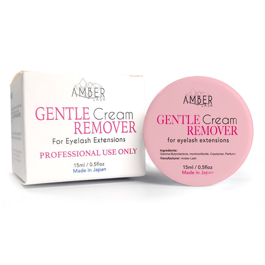 Amber Lash Gentle Cream Remover for Eyelash Extension 15ml | Sensitive