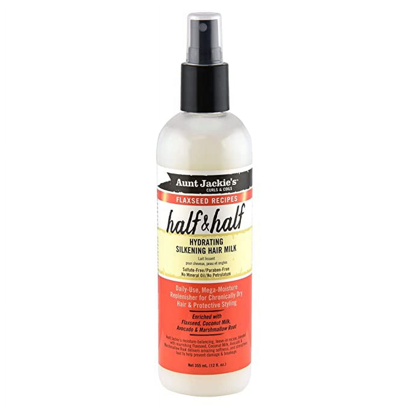 Aunt Jackie's Flaxseed Recipes Half & Half, Hydrating Silkening Hair M