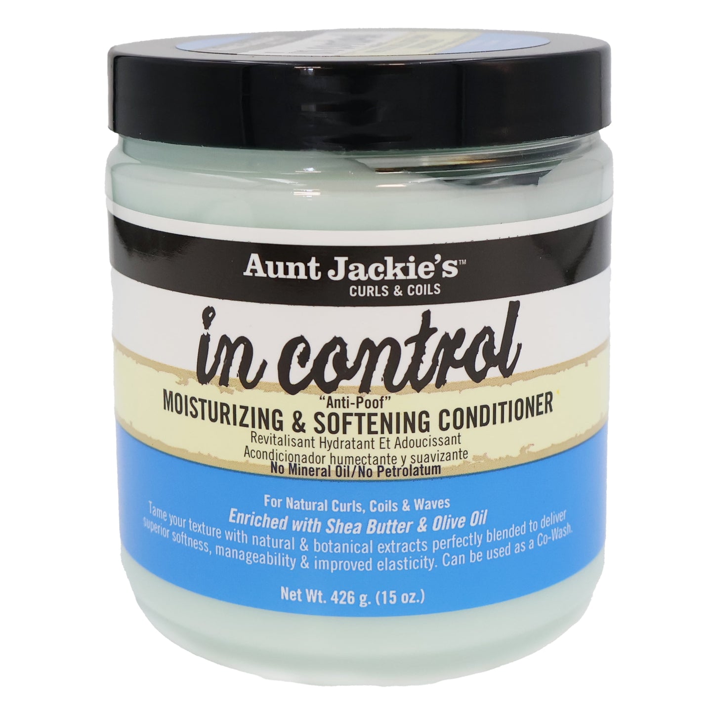 Aunt Jackies In Control Moist Soft Conditioner, 15 Oz., Pack of 2