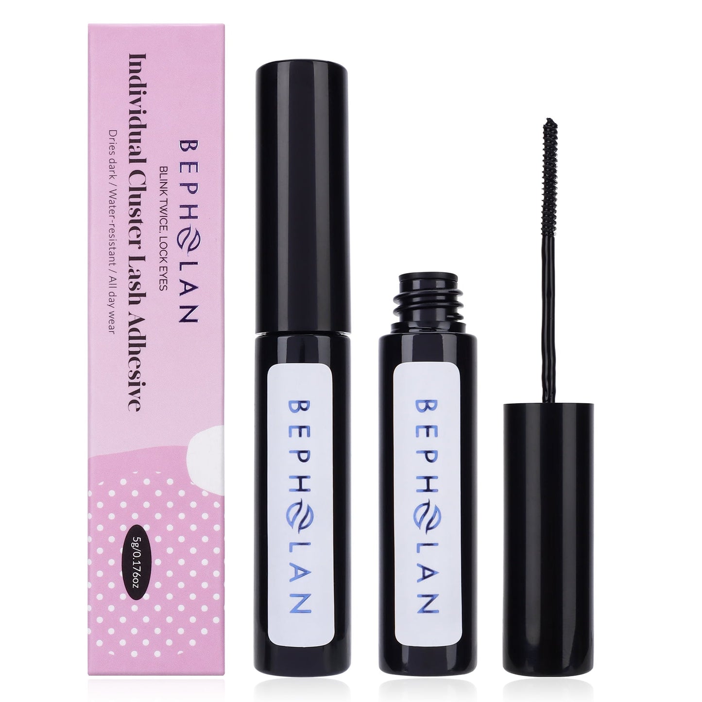 BEPHOLAN Lash Glue Remover, DIY Eyelash Extension Remover, Bond & Seal