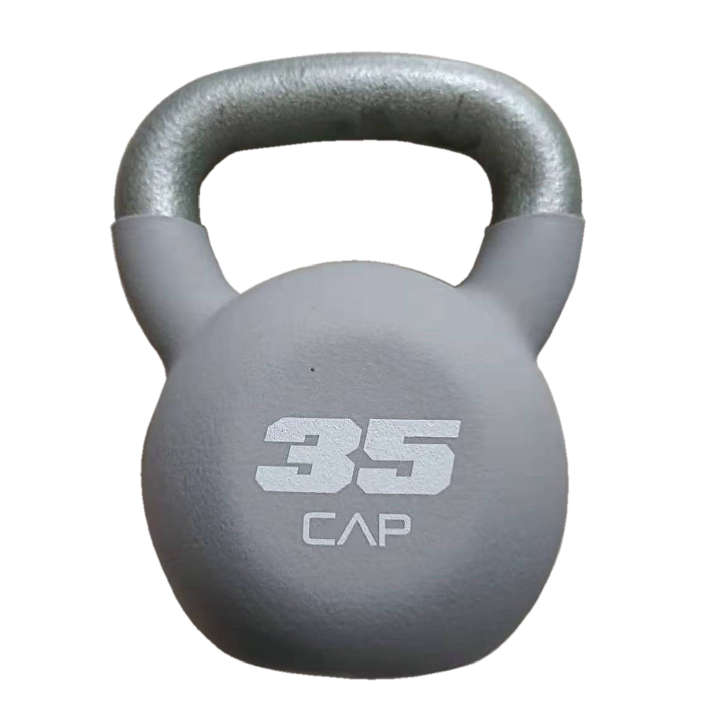 CAP, 20lb Neoprene Coated Kettlebell, Green