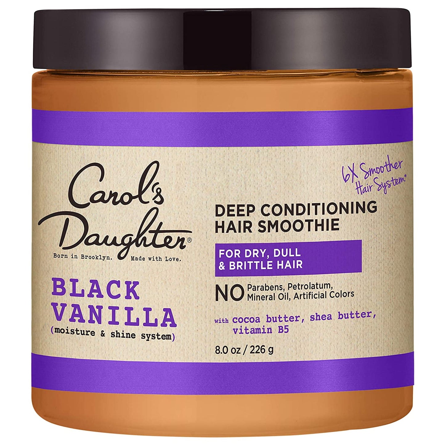 Carol's Daughter Black Vanilla Moisture and Shine Hair Smoothie, 8 Oz