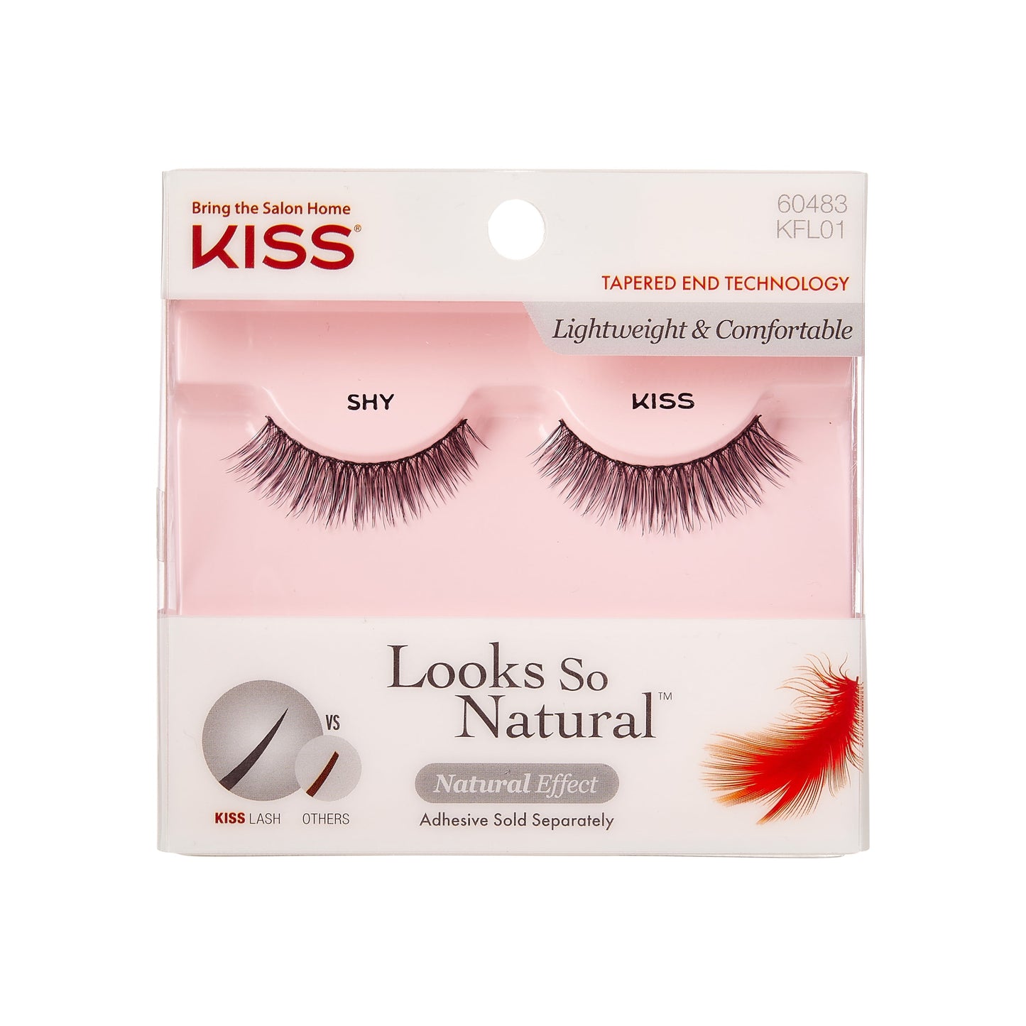 KISS Looks So Natural False Eyelashes, Shy