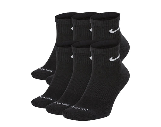 Nike Men's Socks Everyday Plus Cushioned Athletic Training Dri-Fit Ank