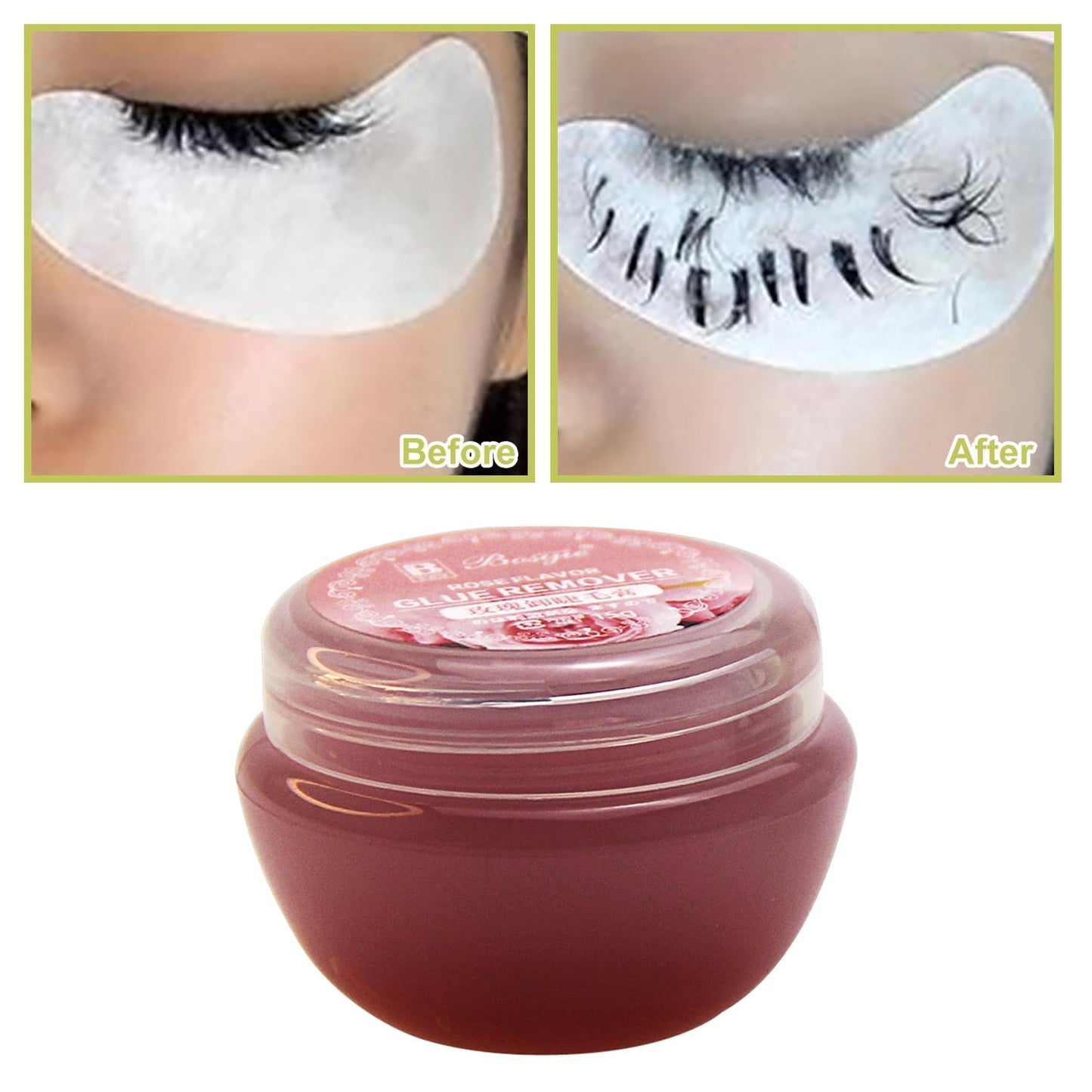 15g Professional Quick Glue Remover Lashes Eyelash Extension Cleaner &