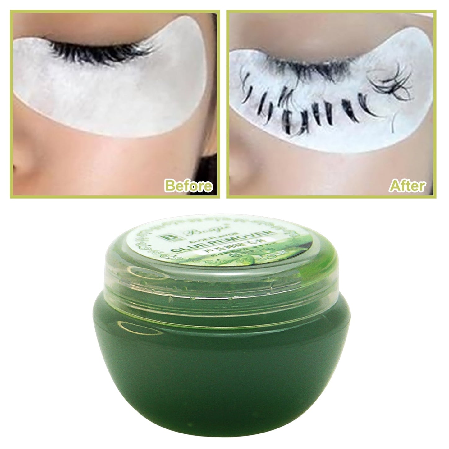 15g Professional Quick Glue Remover Lashes Eyelash Extension Cleaner &
