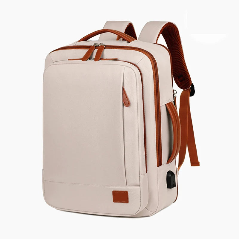 Women Business Backpack Waterproof Laptop Computer Pack Weekender Commuter Bag With USB Port College Student Bags Travel Daypack