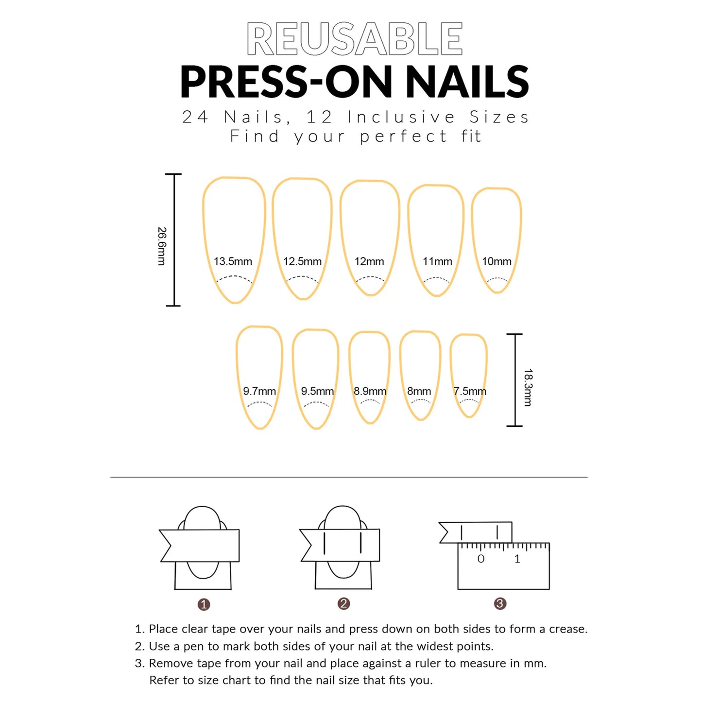 24pcs Spring Day Sweet False Nails Cute Pink Flower Star Pearl Designs Press On Nails Stripes French Style Almond Fake Nail