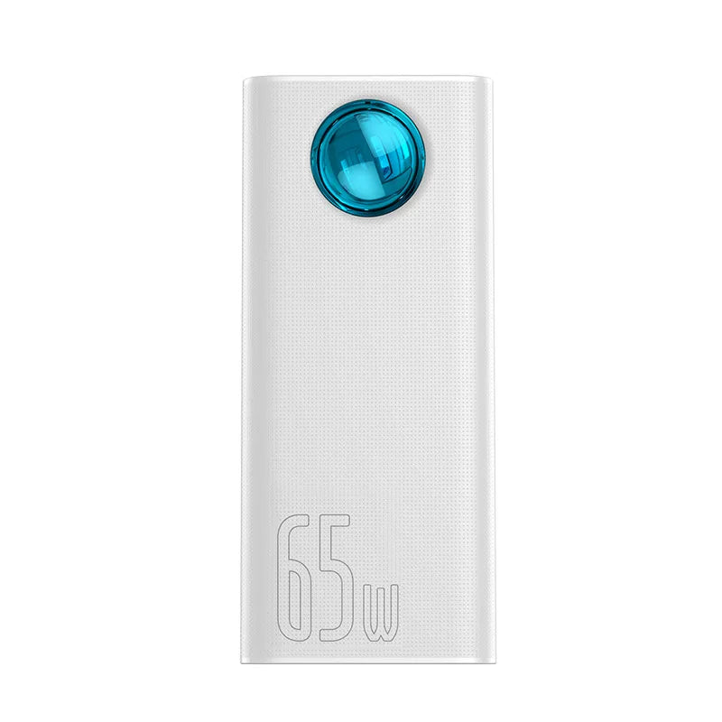 New Power Bank 65W 30000mAh PD Quick Charge FCP SCP Powerbank Portable External Charger for Smartphone Laptop for IPhone Tablet