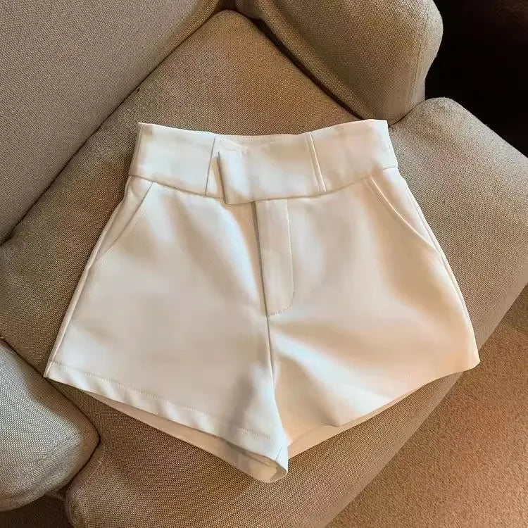 Women Shorts Mooyufon Black Shorts Women Harajuku Elegance High Waisted Shorts A Line Slim Casual Hot Girl Straight Pants Sexy