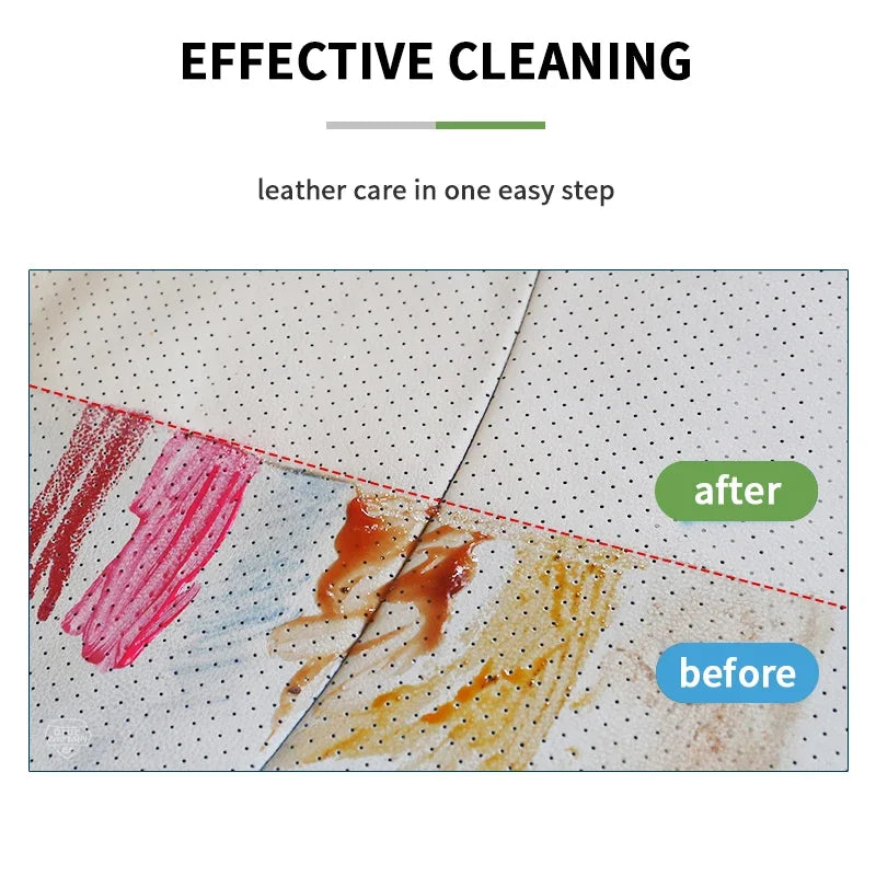 Car Interior Cleaner Agent Ceiling Cleaner Leather Flannel Woven Fabric Water Free Multipurpose Auto Dash Cleaning Tool
