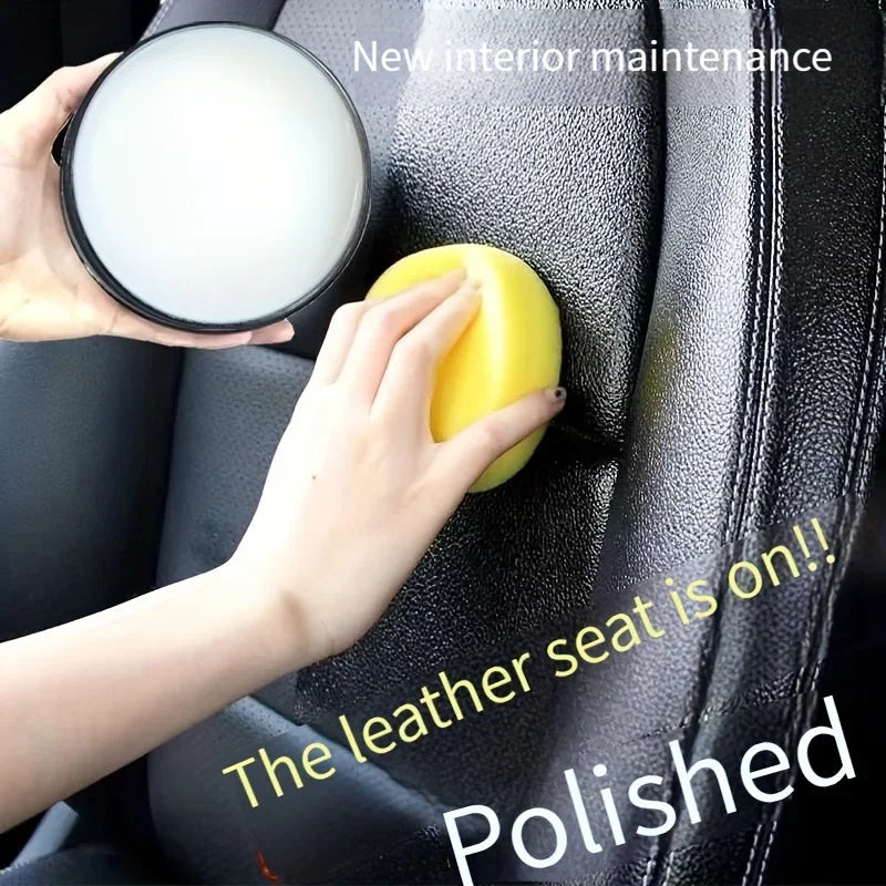 160g Car interior maintenance wax seat leather care cleaning paste maintenance agent dedicated for dashboard refurbishment