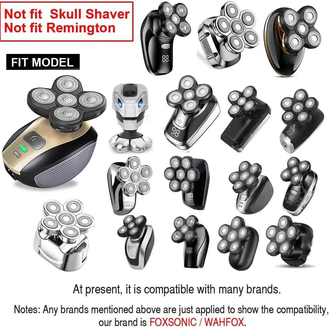 Shaver Replacement Blade 3/5/6/7/8/9D Cutter Floating Head Waterproof Stainless Steel Razor For Men Blade