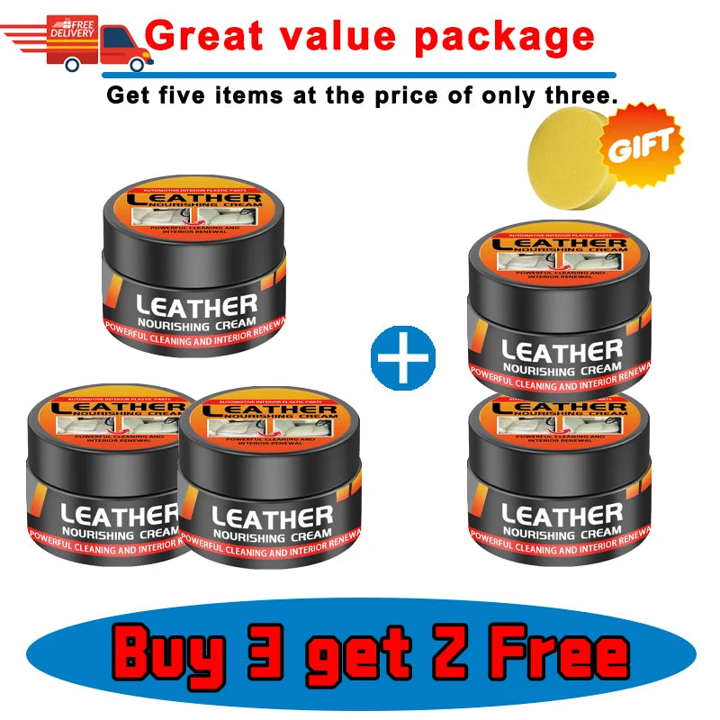 Complete Leather Care Solution Cleaning Nourishing And Beautifying For Car And Home Leather Items
