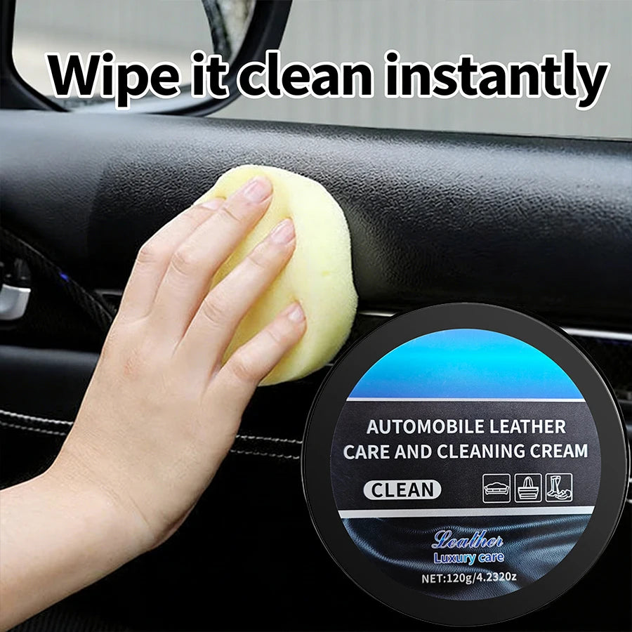Leather Interior Care, Cleaning Cream, Leather Clothing Bags, Leather Shoe Renovation Care, Multifunctional Cleaning Cream