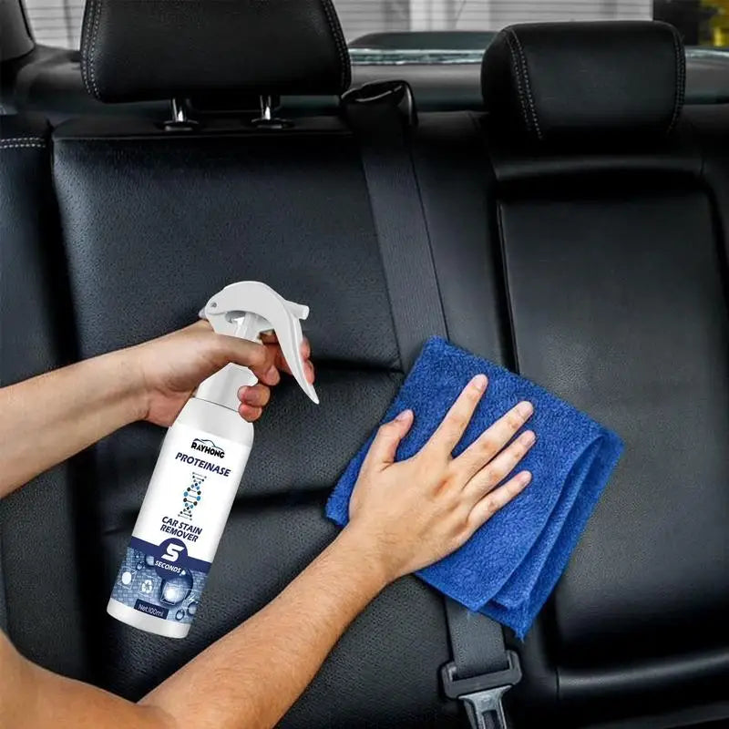 New Car Interior Cleaner Car Leather Liquid Wax Polish Soft Multi Purpose Dirt Cleaner Plastic Renovator Auto Spray Accessories