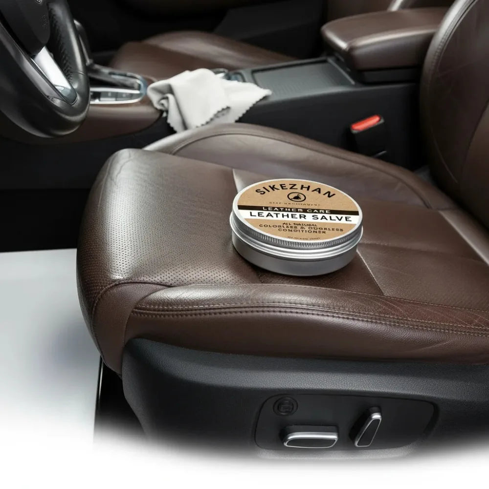Car Leather Seat Maintenance Care Oil Multifunctional Cream Leather Seat Care Polishing Leather Care Cream Car Wash Accessories