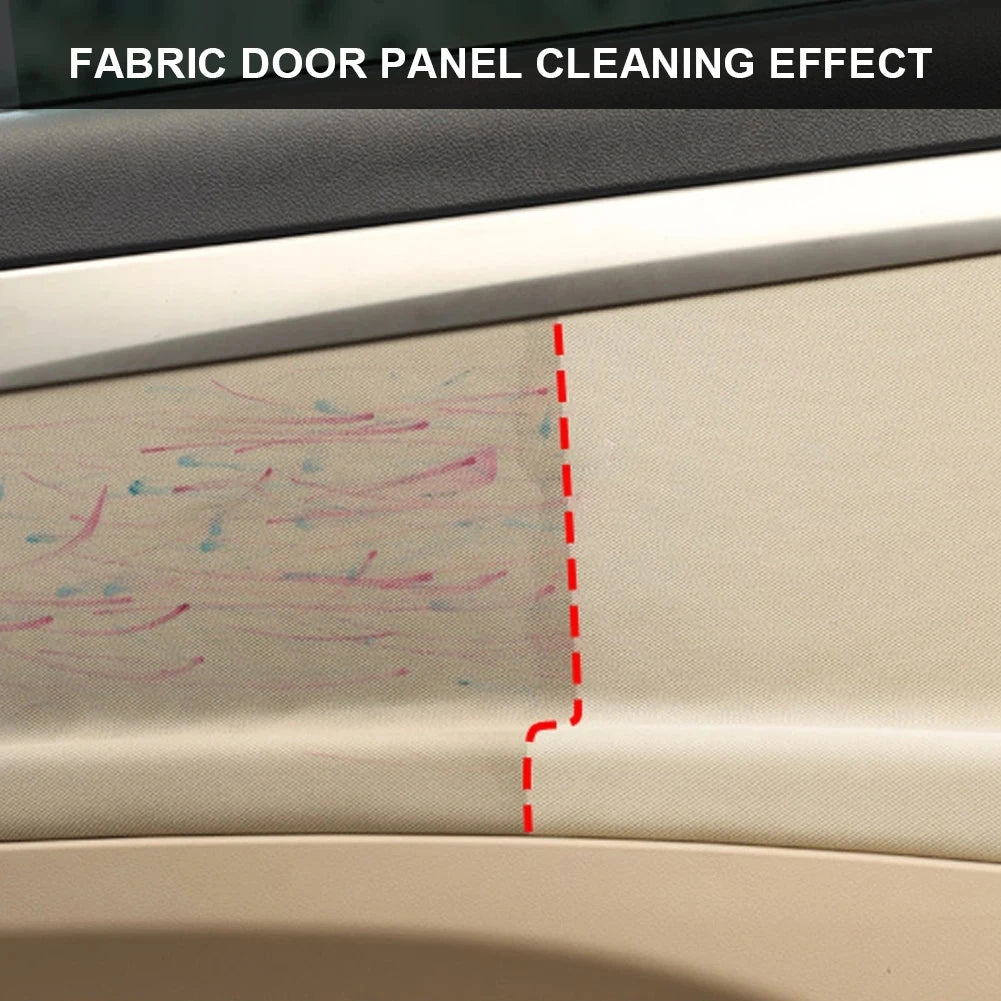 Car Interior Cleaning Agent Car Cleaning Tools Ceiling Cleaner Leather Flannel Woven Fabric Water-free Roof Dash Cleaning Agent