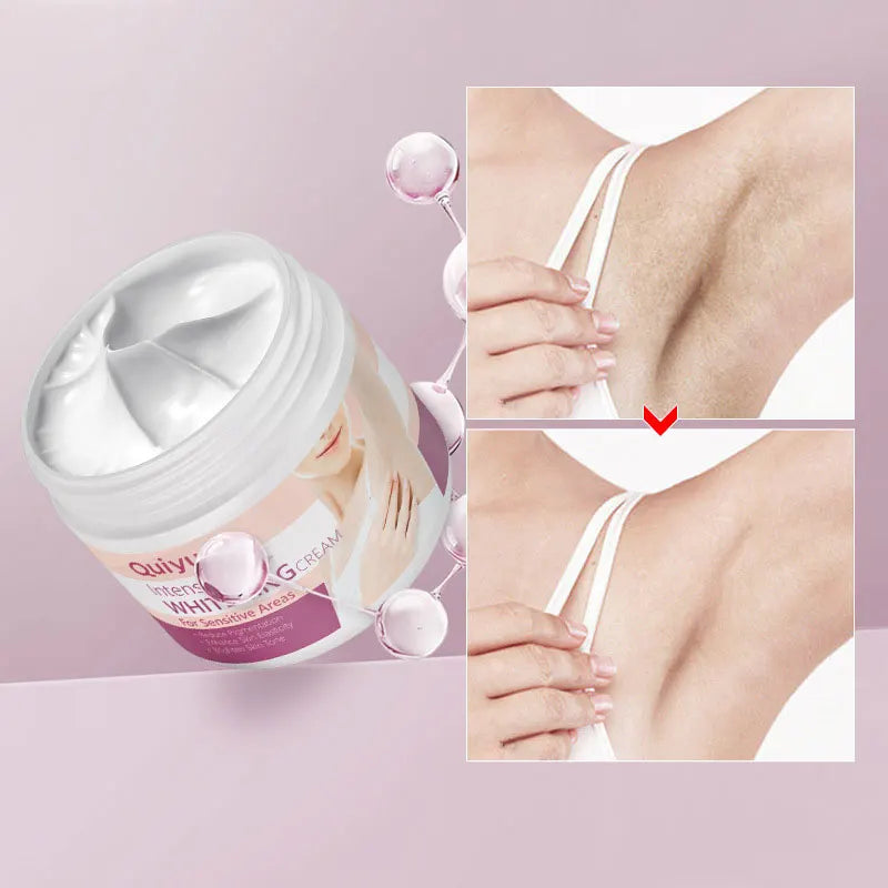 Armpit Whitening Cream Skin Lightening Bleaching Cream for Underarm Dark Skin Legs Knees Whitening Intimate Body Lotion