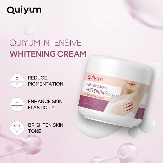 Armpit Whitening Cream Skin Lightening Bleaching Cream for Underarm Dark Skin Legs Knees Whitening Intimate Body Lotion