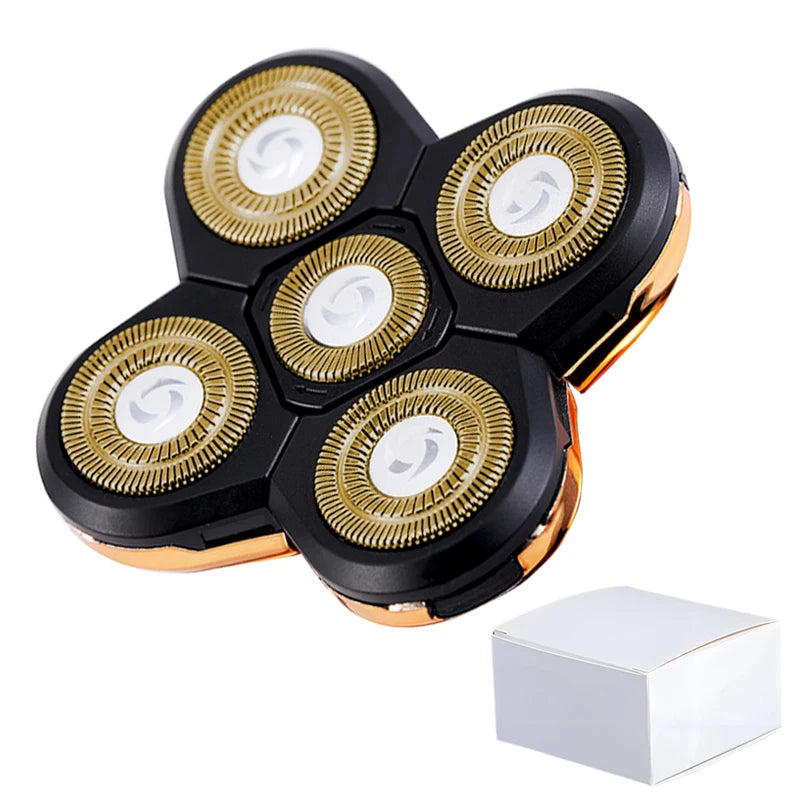 Replaceable Electric Shaver Head And Nose Trimmer Hair Clipper Head Spare 3D 4D 5D 6D 7D 8D 9D Floating Cutter Razor Beard Head