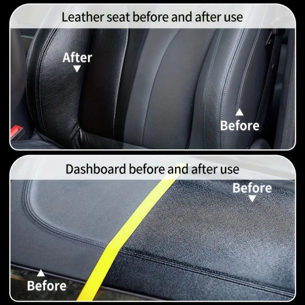 Leather Cleaner & Maintenance Conditioner for Car Interiors, Furniture & Bags | Polishing Cream for All Leather Goods