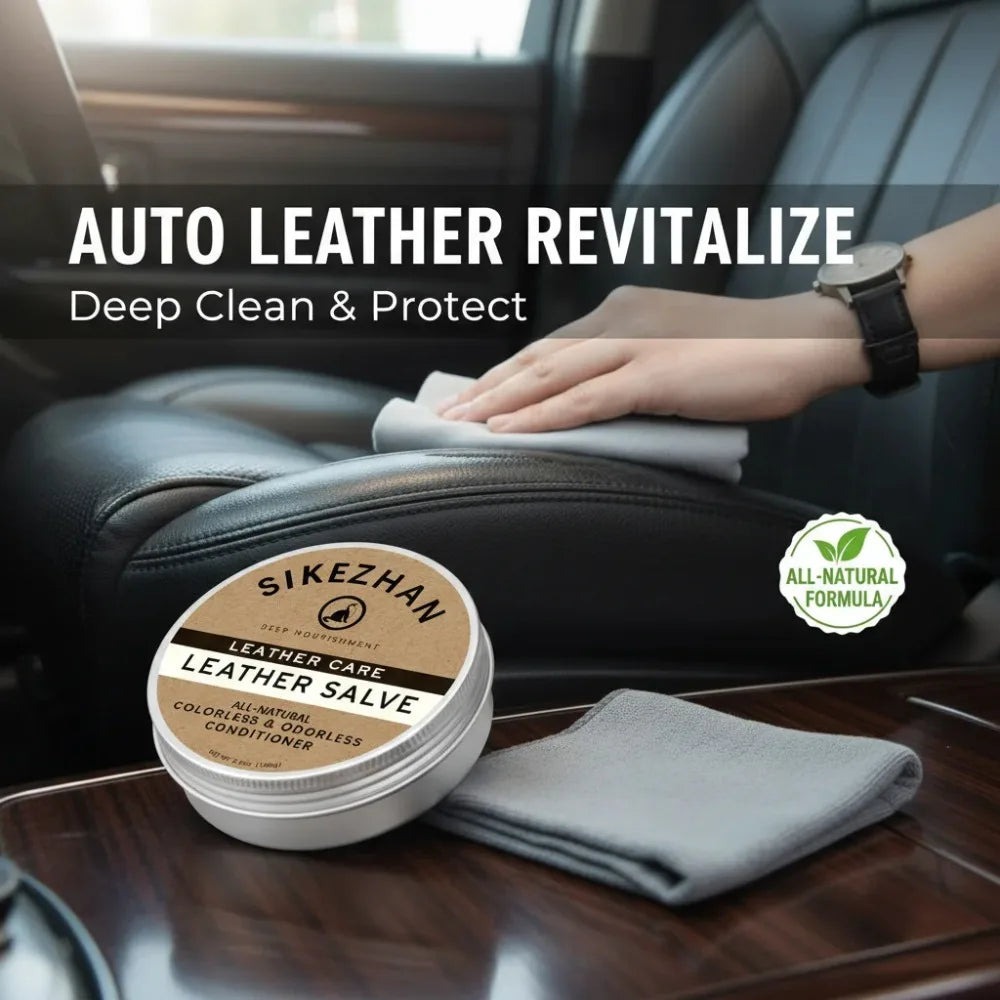 Car Leather Seat Maintenance Care Oil Multifunctional Cream Leather Seat Care Polishing Leather Care Cream Car Wash Accessories