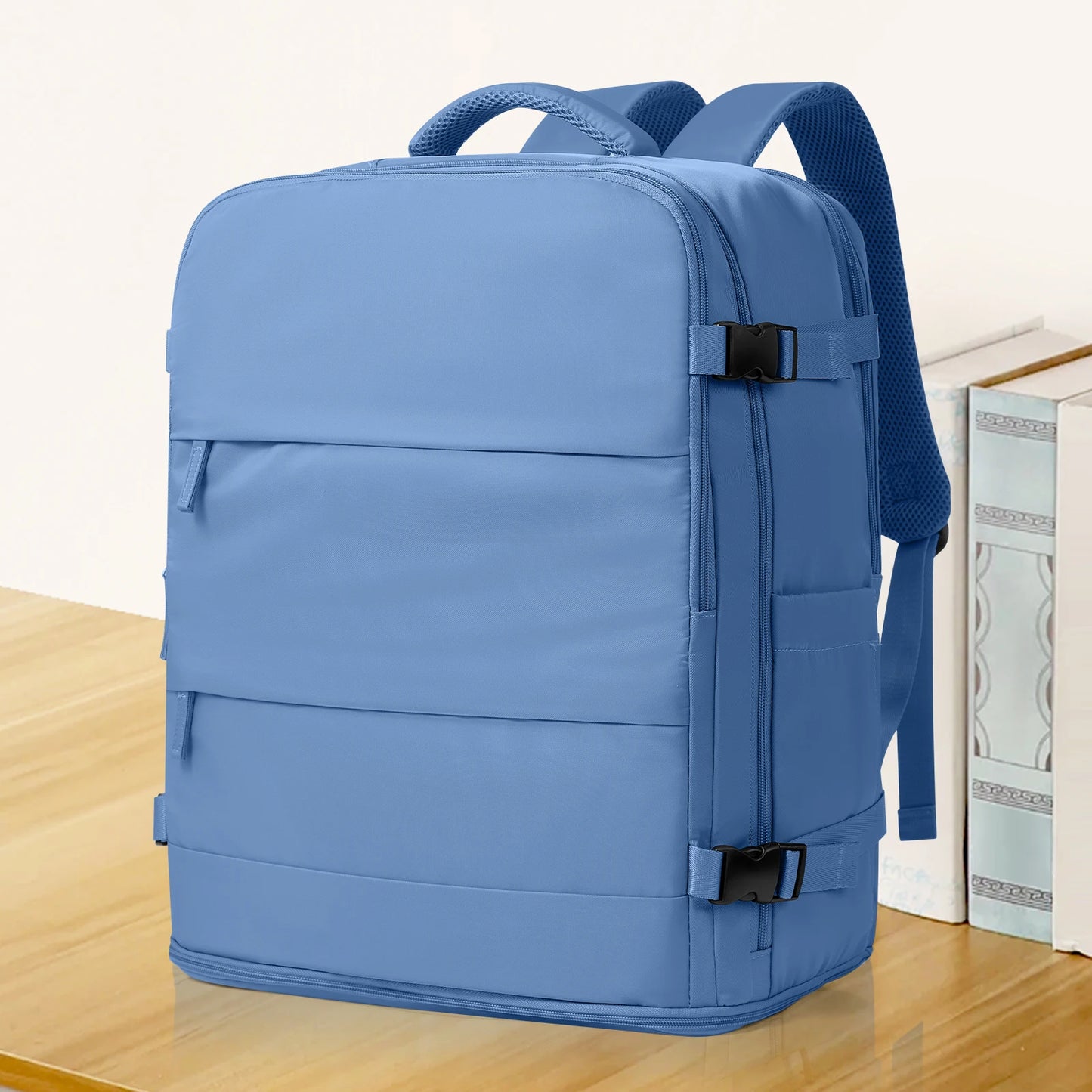 Easyjet 45x36x20 Under Seat Cabin Bags Travel Backpack, Multi-Compartment Carry-On Backpack Men Women Business Notebook Backpack