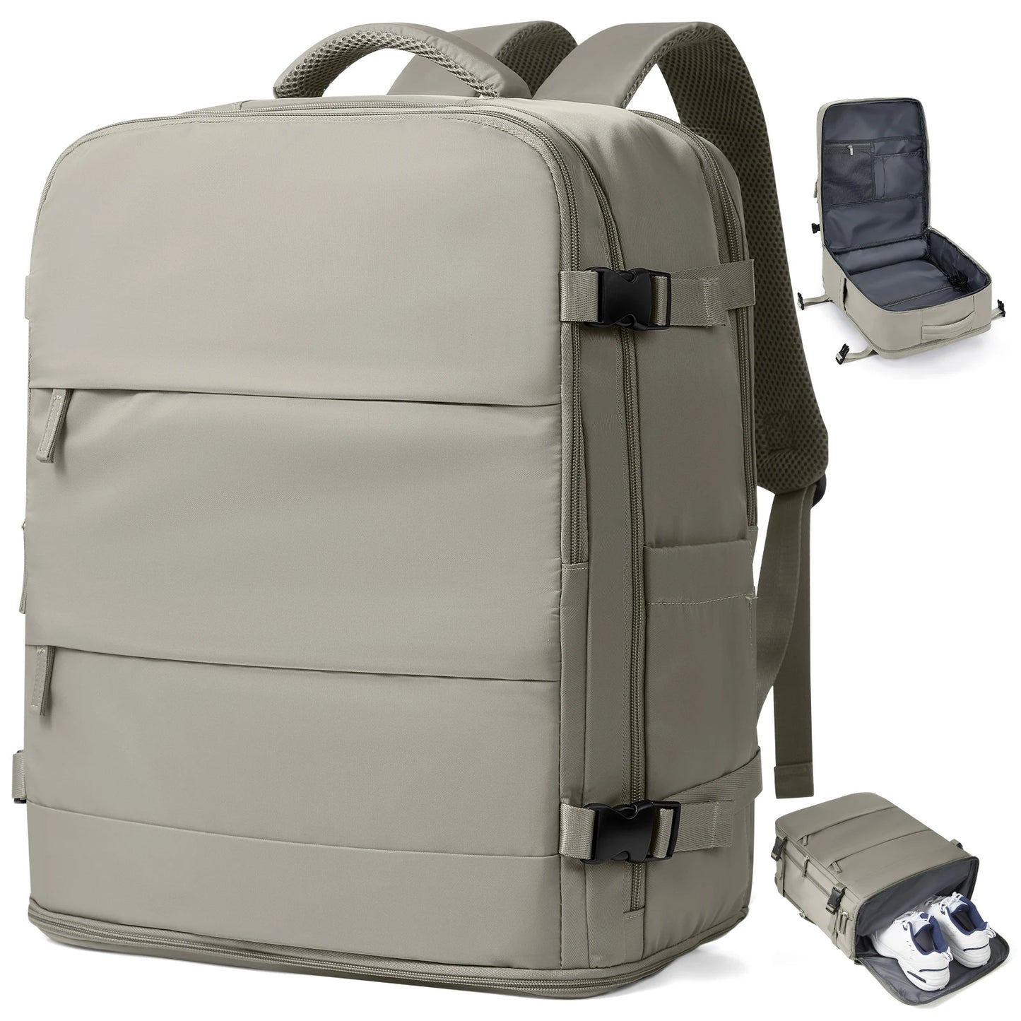Easyjet 45x36x20 Under Seat Cabin Bags Travel Backpack, Multi-Compartment Carry-On Backpack Men Women Business Notebook Backpack