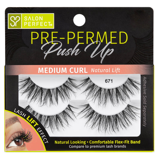 Salon Perfect Pre-Permed Lash, 671, 2 pairs