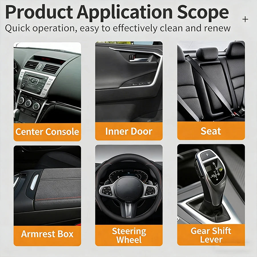 Leather Interior Care, Cleaning Cream, Leather Clothing Bags, Leather Shoe Renovation Care, Multifunctional Cleaning Cream