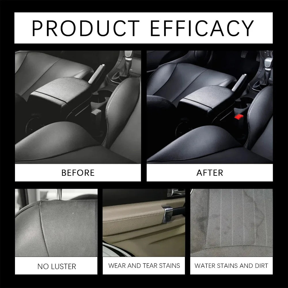 Car Leather Seat Maintenance Care Oil Multifunctional Cream Leather Seat Care Polishing Leather Care Cream Car Wash Accessories