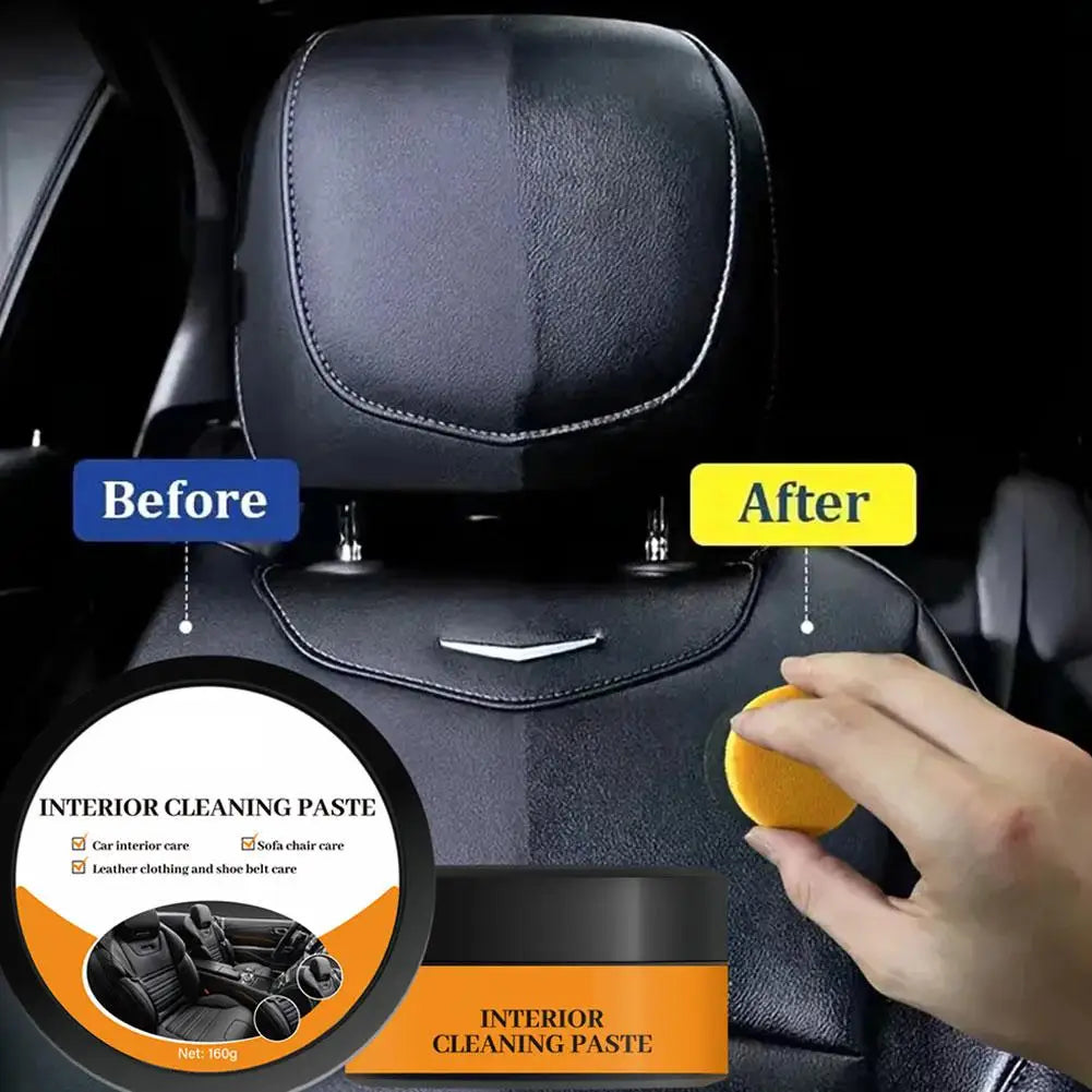 Leather Cleaner & Maintenance Conditioner for Car Interiors, Furniture & Bags | Polishing Cream for All Leather Goods