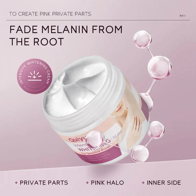 Armpit Whitening Cream Skin Lightening Bleaching Cream for Underarm Dark Skin Legs Knees Whitening Intimate Body Lotion