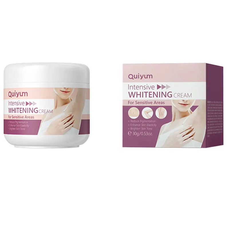 Armpit Whitening Cream Skin Lightening Bleaching Cream for Underarm Dark Skin Legs Knees Whitening Intimate Body Lotion