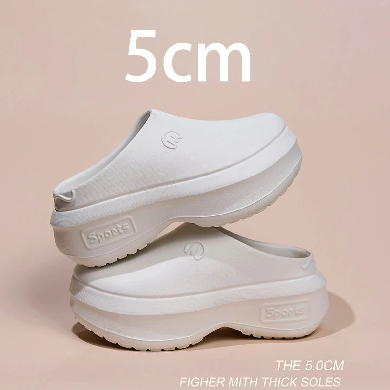 2026Women Slippers New Garden Clog Women Water Proof Chef Shoe Comfortable Sandal Slippers for Pet Workers Outdoor Fishing Shoes