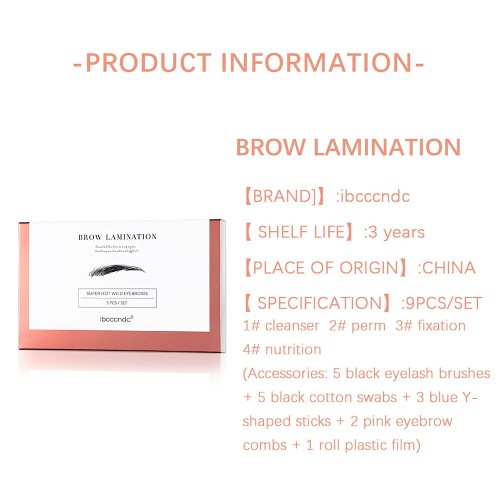 Brow Lamination Kit DIY Eye Brow Lift Kit Professional Eyebrow Laminat