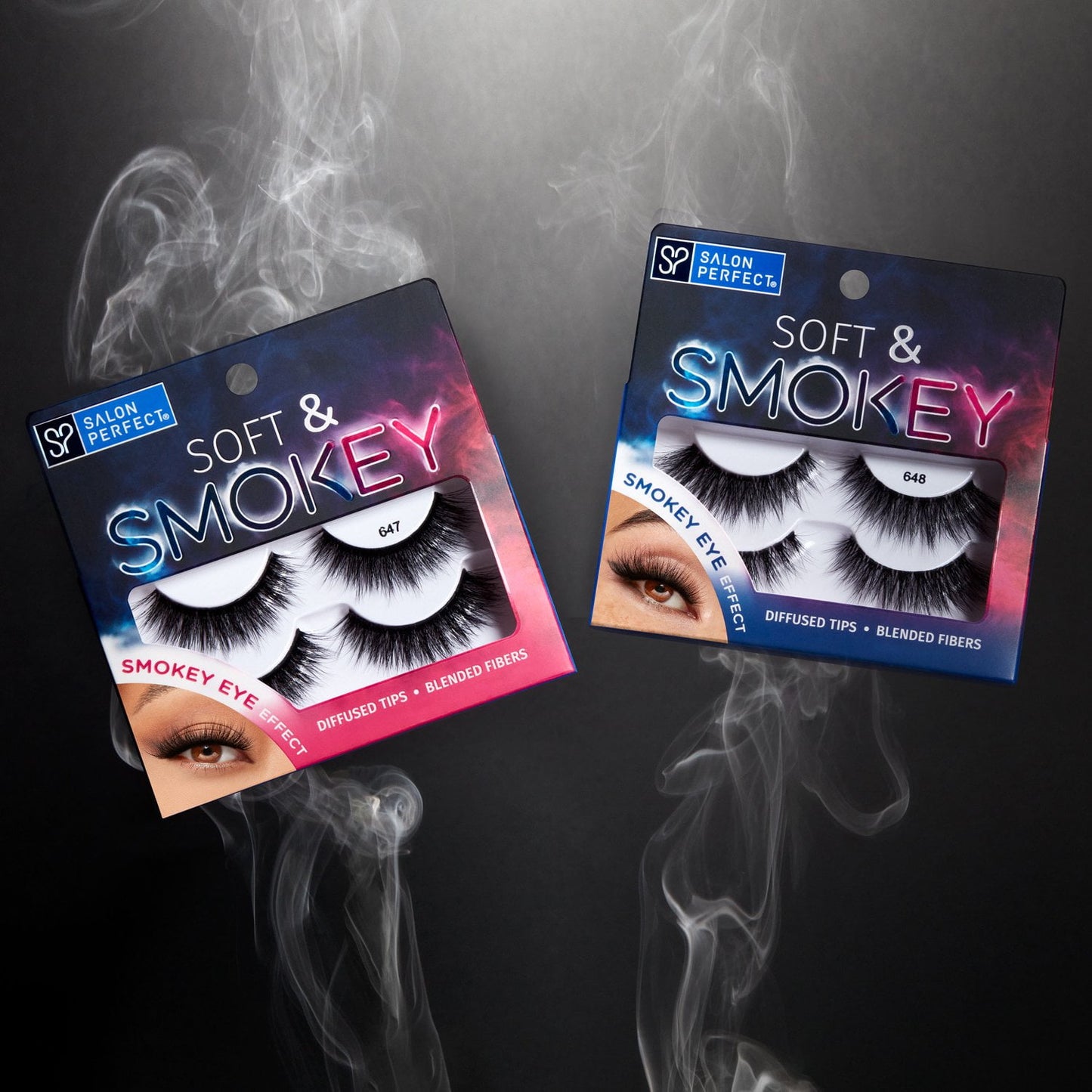 Salon Perfect Soft & Smokey 648 Lash, 2 Pairs