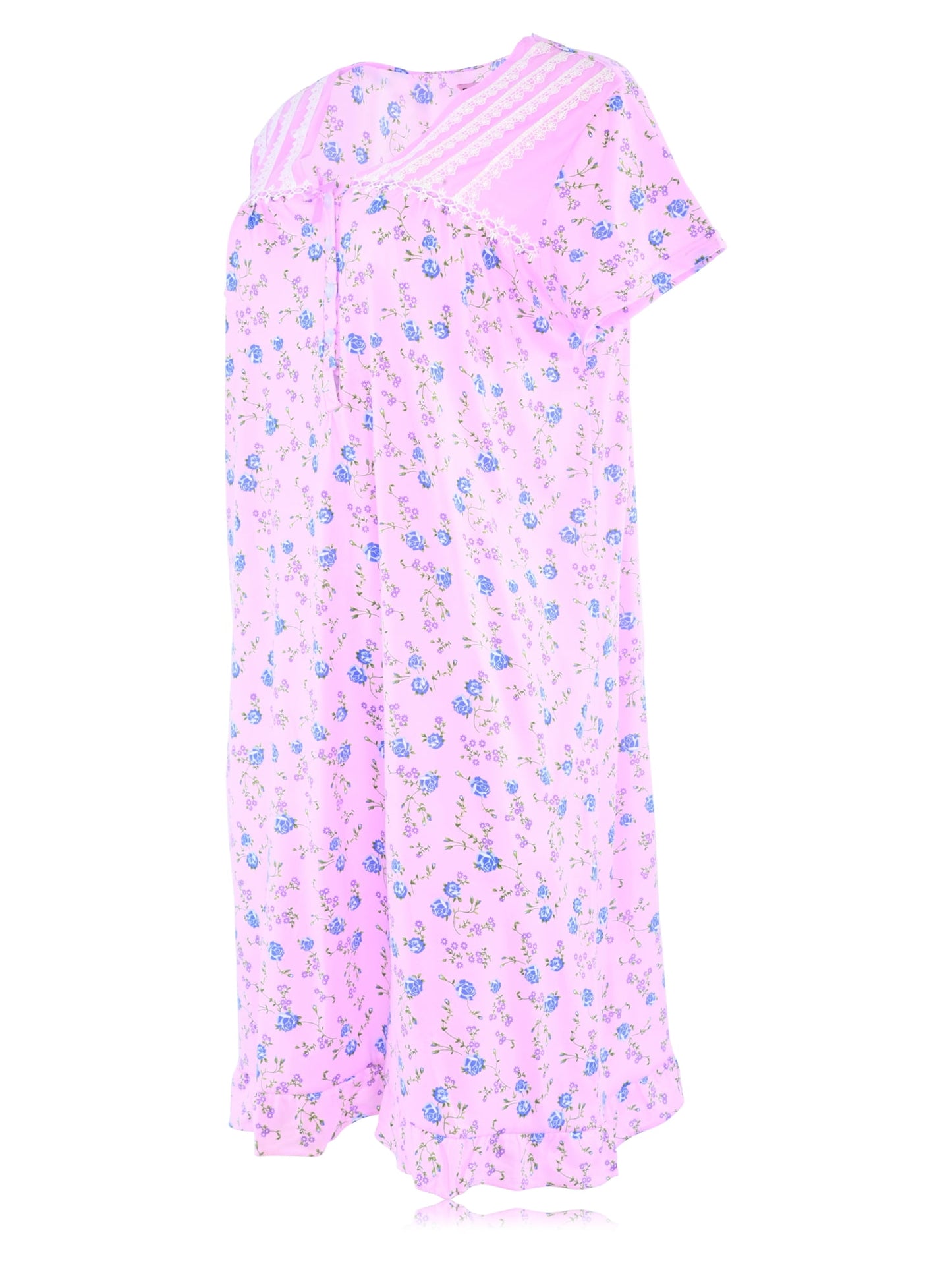 JEFFRICO Womens Nightgowns Sleepwear Soft Pajama Dress Nightshirts Plu